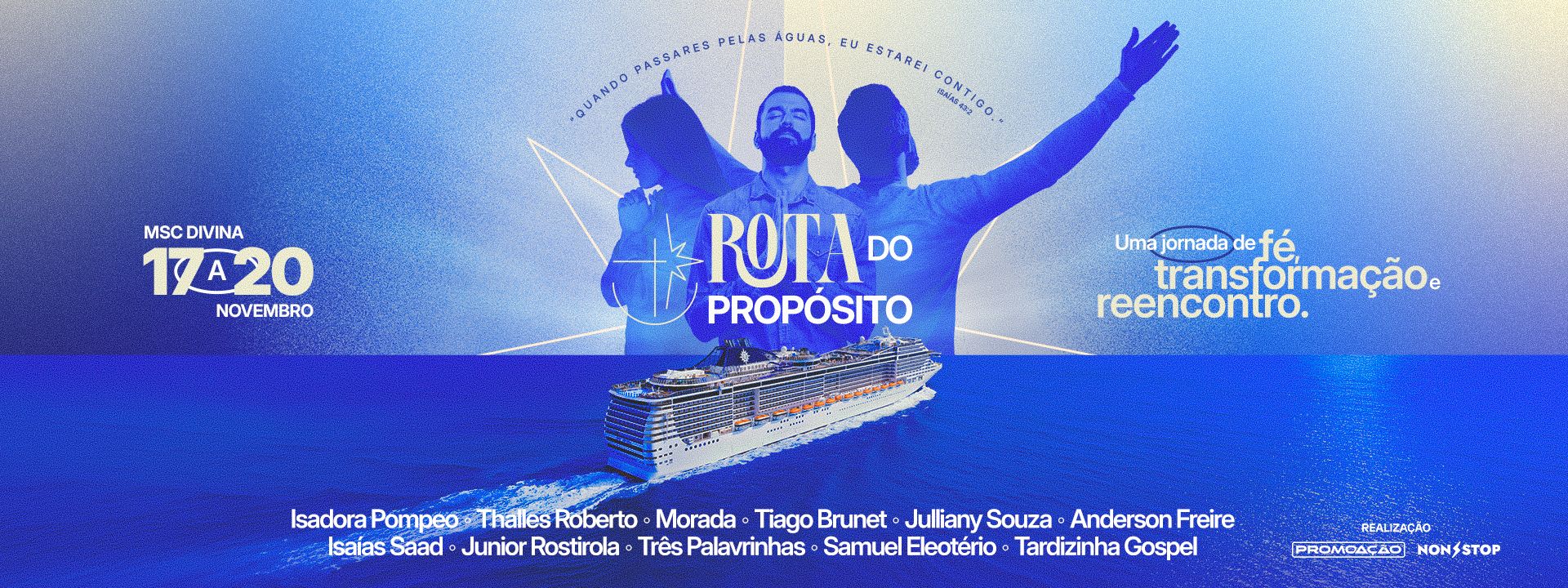 Navio Rota do Propósito 2026